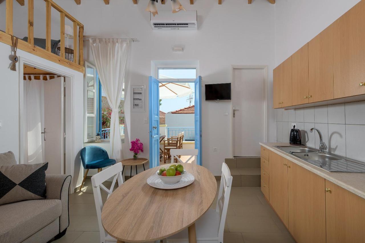 Anastasia House Chalki Town Exterior photo